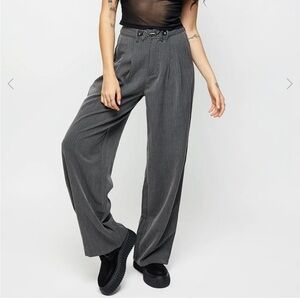 Disturbia herringbone tailored trousers